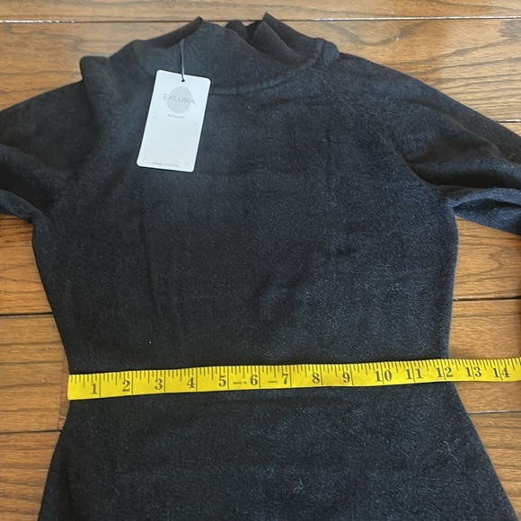 Exlura NEW Mock Neck Bodycon Mini Sweater Dress Size S - Picture 10 of 13